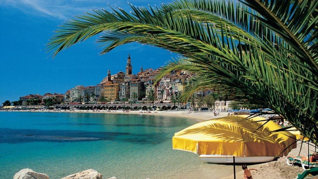 Monaco # Menton - 4 Persons - Hypercenter - Private Parking - Full Renovated - Clim - Fast Wifi - Beach And Sun Eksteriør billede